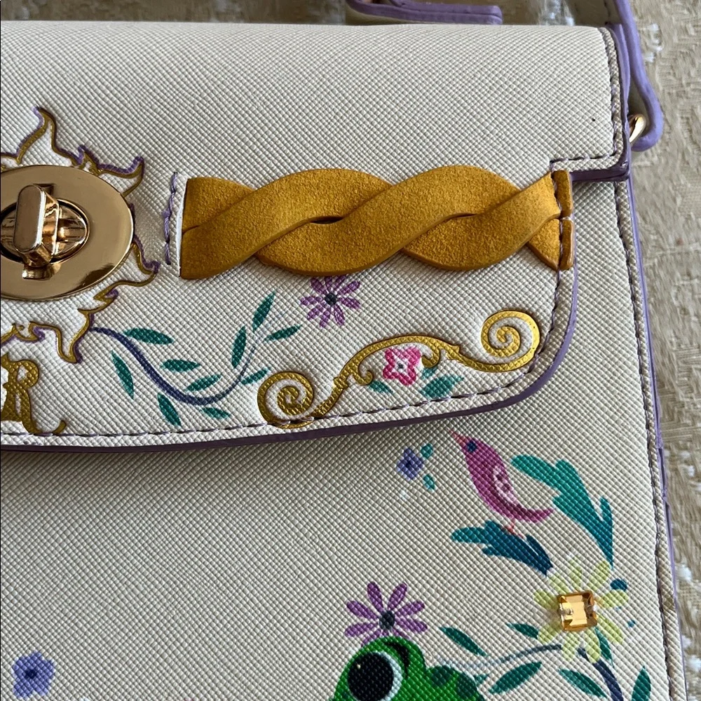Disney Danielle Nicole Tangled Rapunzel Crossbody Purse - Picture 6 of 14